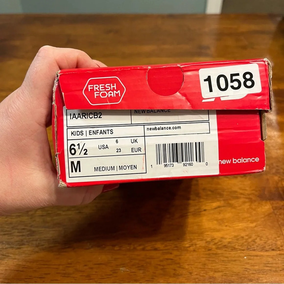 New Balance Kids Sneakers - Blue and Yellow - Picture 9 of 9